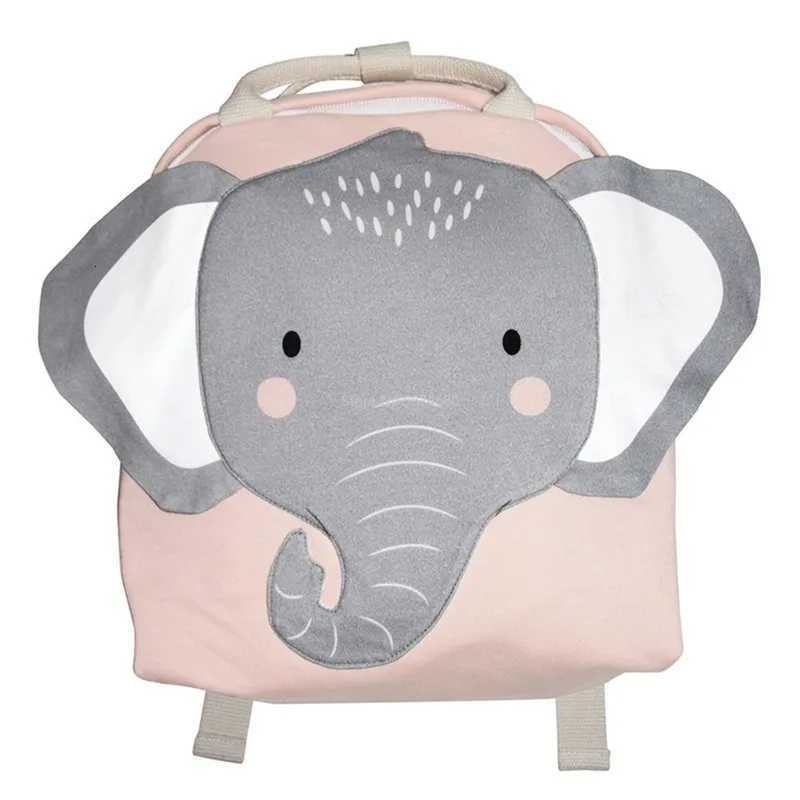 Ins Nordic Children Backpacks Animals Design Girl Boys Backpack Toddler Kids School Bags Kindergarten Cartoon Rabbit Bag X2507151