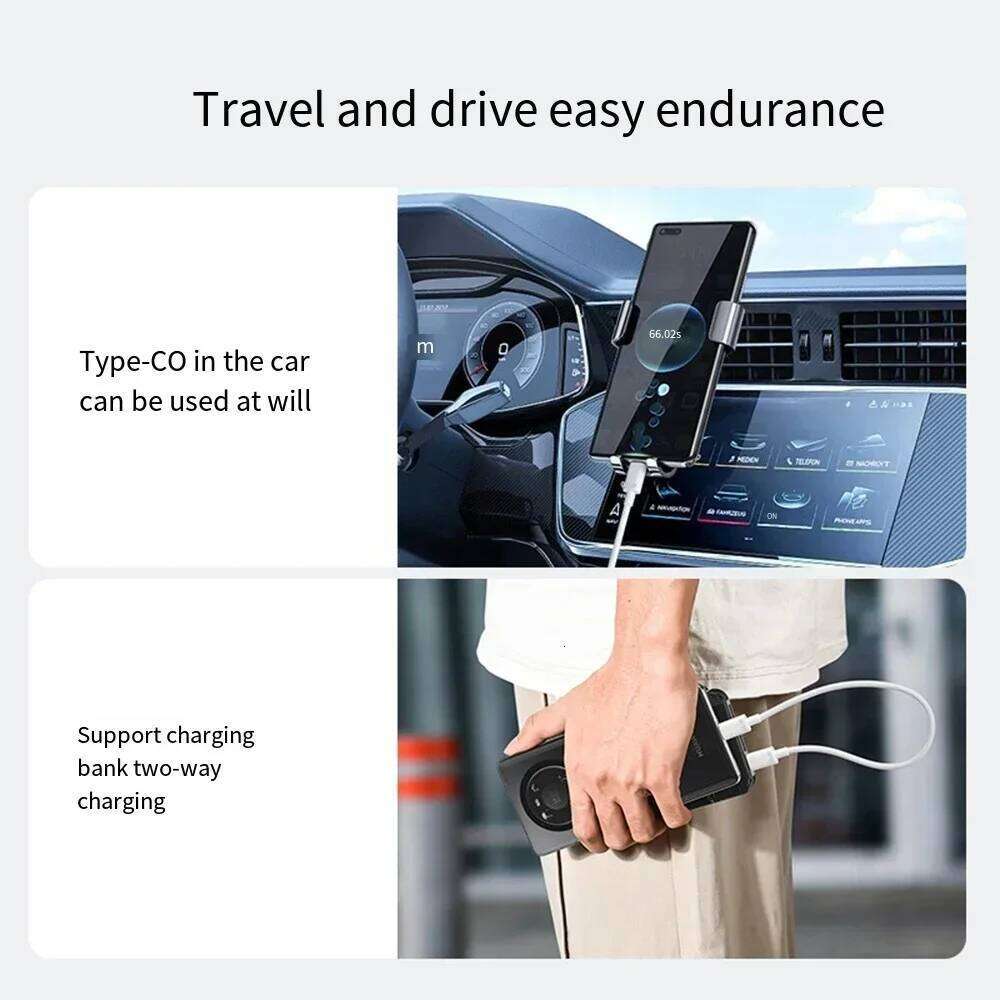 Universal 120W 10A Fast Charger Pd Dual Type C Quick Charging Cable High Speed Data Transfer Wire Cord