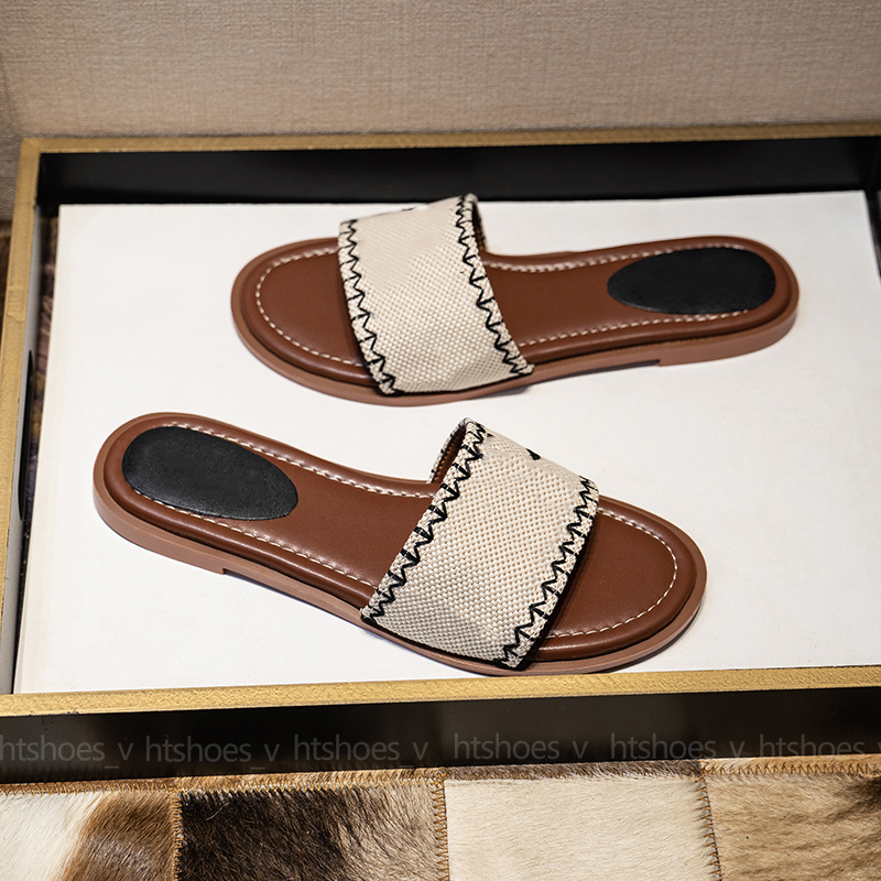 2025 designer sandls Women's Elegant Leather Slides by Renowned Designers - Perfect Summer Footwear