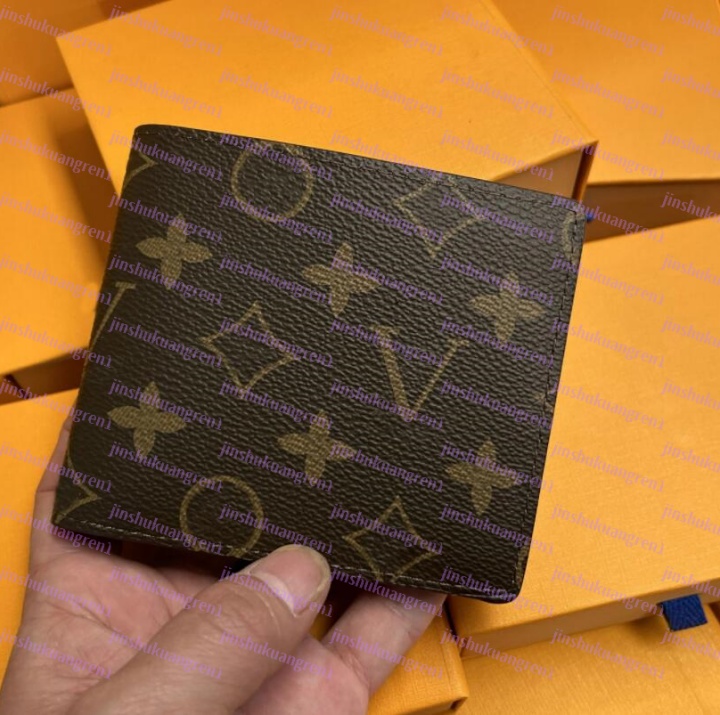 TOP Quality Leather Wallets Designer bag Fashion Designer Wallets for Women Men Classic Card Holders Coin Purse Famous Lattice Checker Plaid