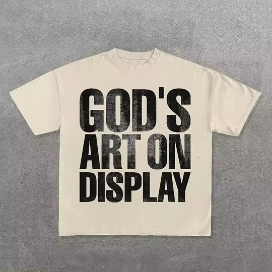 Streetwear Hip Hop Harajuku Y2k T Shirt Mens Graphic Print Oversized Cotton Round Neck TShirt Gothic Short Sleeve Tops y250704