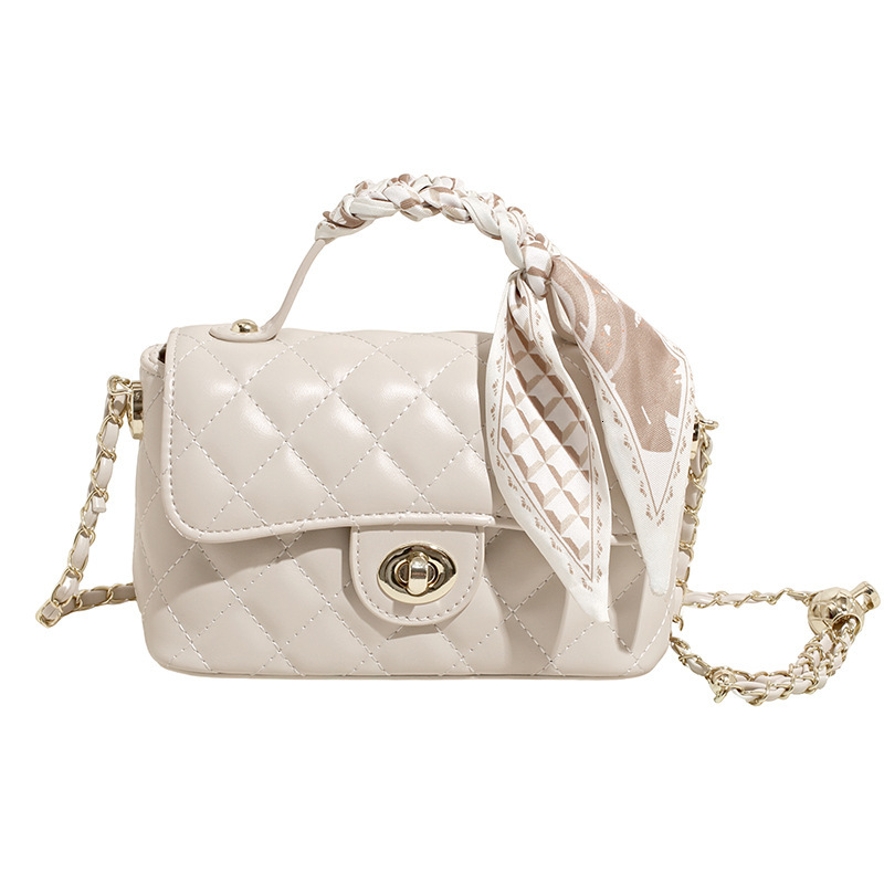 Luxury Brand Designer Bag Xiaoxiangfeng Flap Soft Leather Handbag For Women 2025 Summer Fashion Versatile Quilted Chain Shoulder Crossbody Bag Trendy