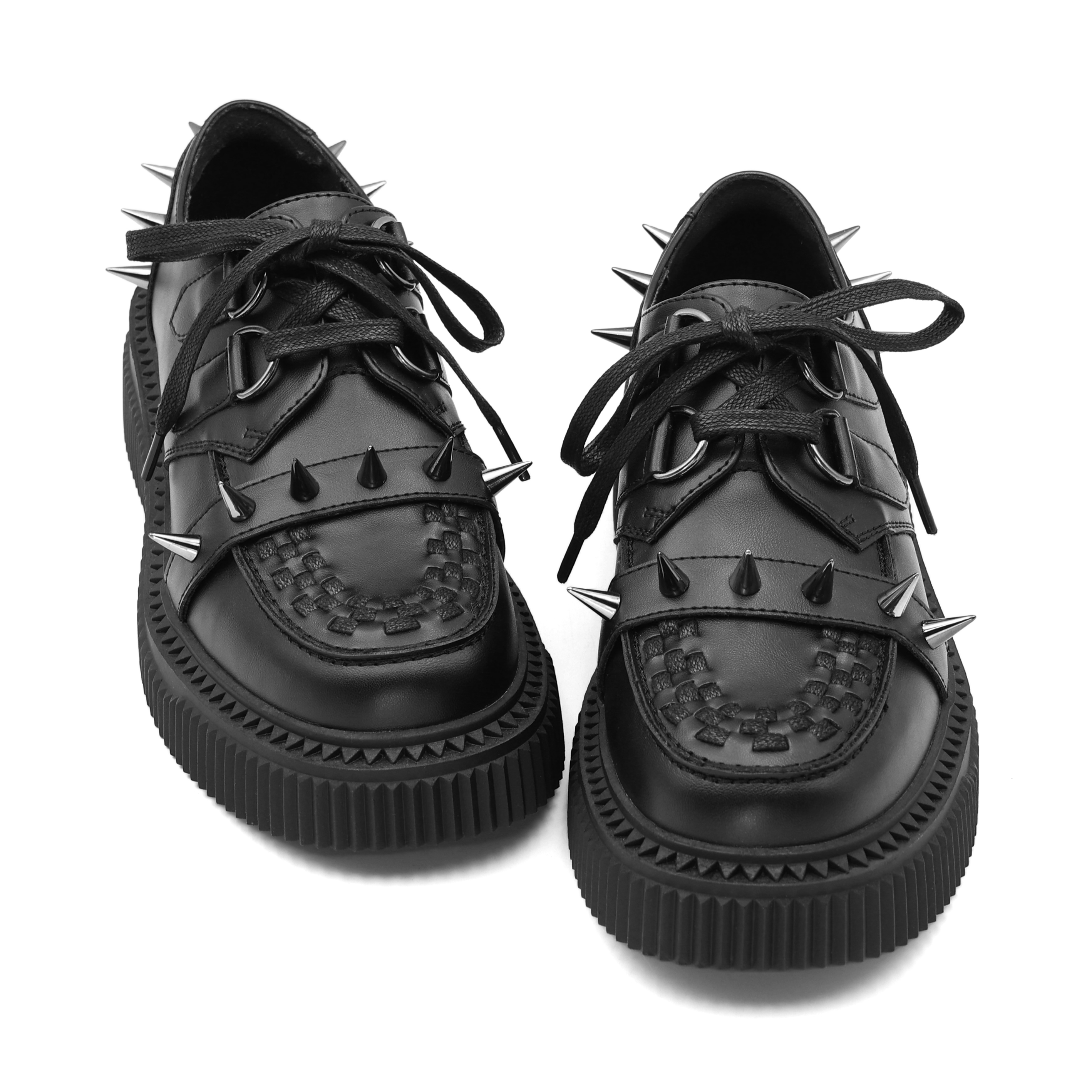 Dark Summer Trend: Womens Thick Soles Spunge Ankle Boots for a Unique Rock-Punk Aesthetic