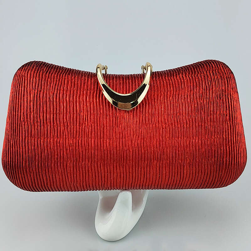 2025 New Evening Niche High-end Pleated Design Fashion Handbag Shoulder Bag