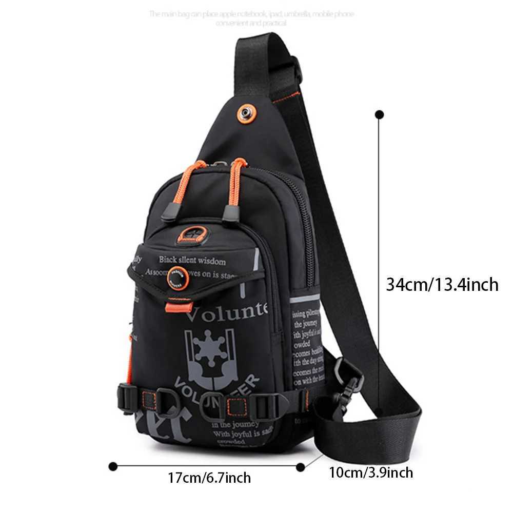 New Men Bag High Quality Nylon Rucksack Knapsack Brand Travel Casual Male One Shoulder Bags Sling Backpack Daypack