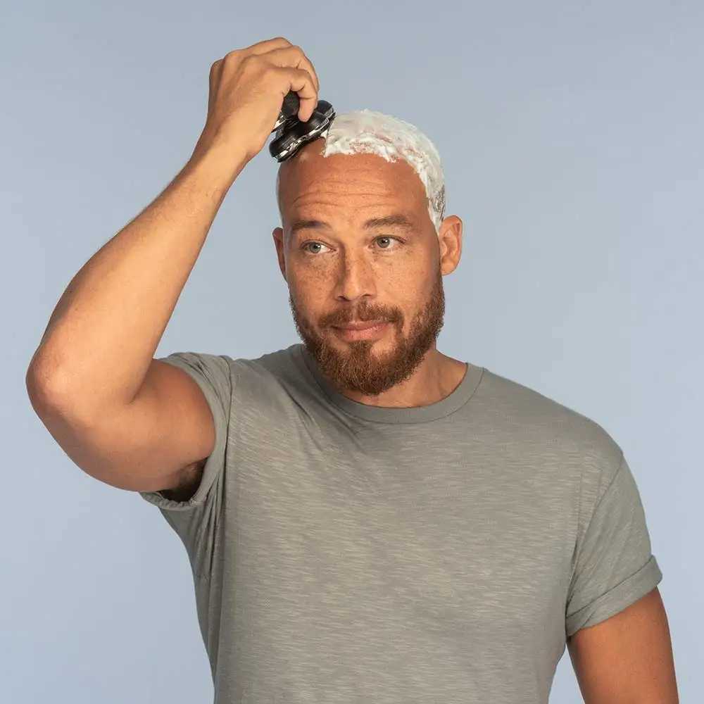 Pro Electric Shaver For Men Wet Dry Head Electric Razor Beard Hair Trimmer Rechargeable Bald Shaving Machine Grooming Kit 250715 250715