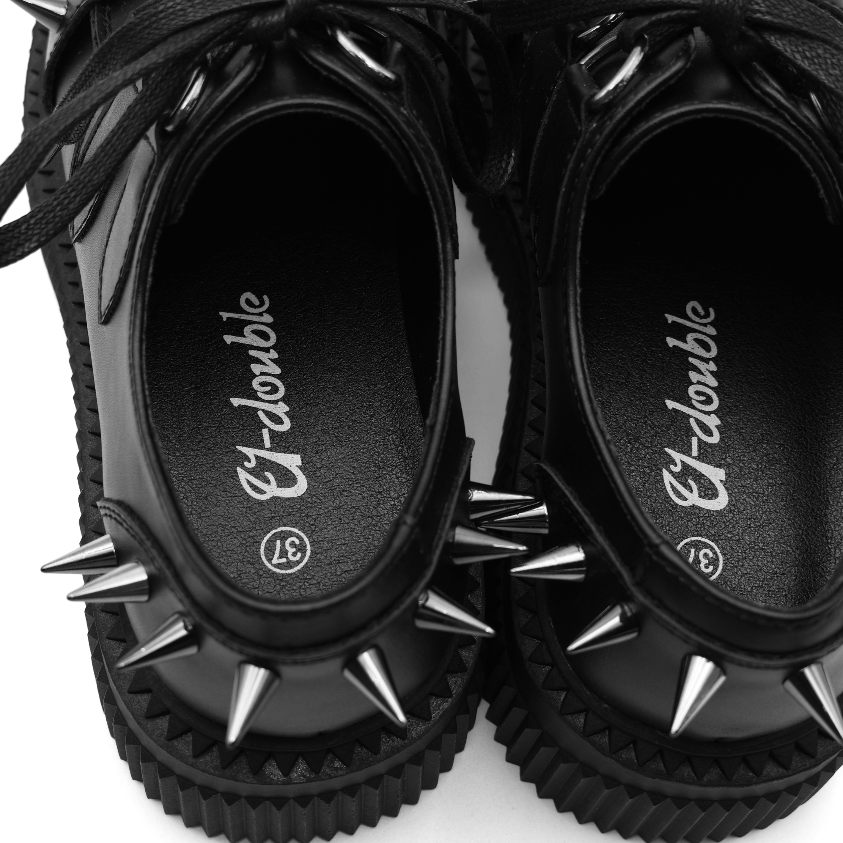 Dark Summer Trend: Womens Thick Soles Spunge Ankle Boots for a Unique Rock-Punk Aesthetic