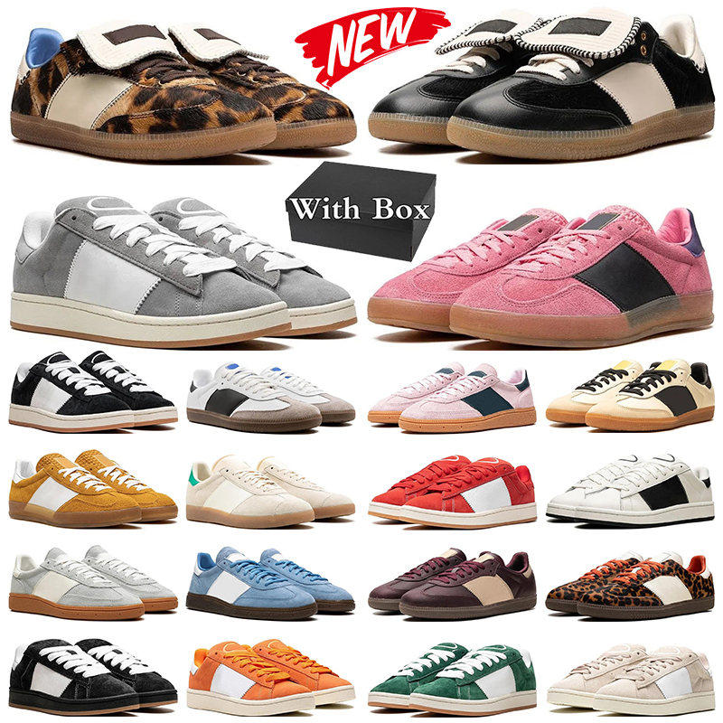 Free Shipping with box campuses 00s designer casual shoes for men women Black Pink platform mens sneakers trainers sports