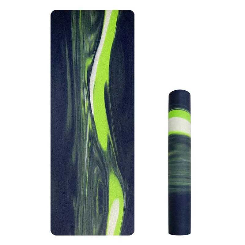 5mm Yoga Mat Natural Rubber Silk Pu Fitness Anti-Slip Wear-Resistant Anti-Shock Sport Gym Exercise Workout XJ250714