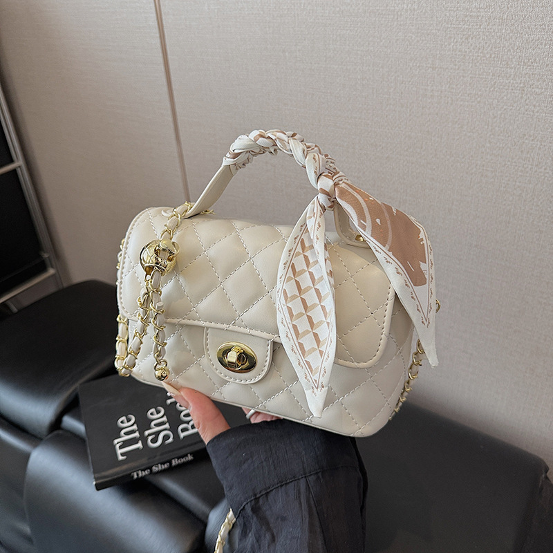 Luxury Brand Designer Bag Xiaoxiangfeng Flap Soft Leather Handbag For Women 2025 Summer Fashion Versatile Quilted Chain Shoulder Crossbody Bag Trendy