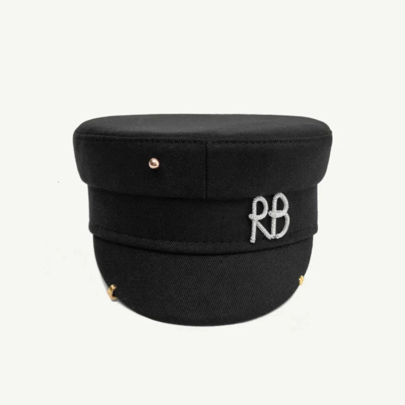 Women Fashion Flat Cap British Retro Ladies sboy Caps with Earrings Pierced Baker Boy Cap 250714