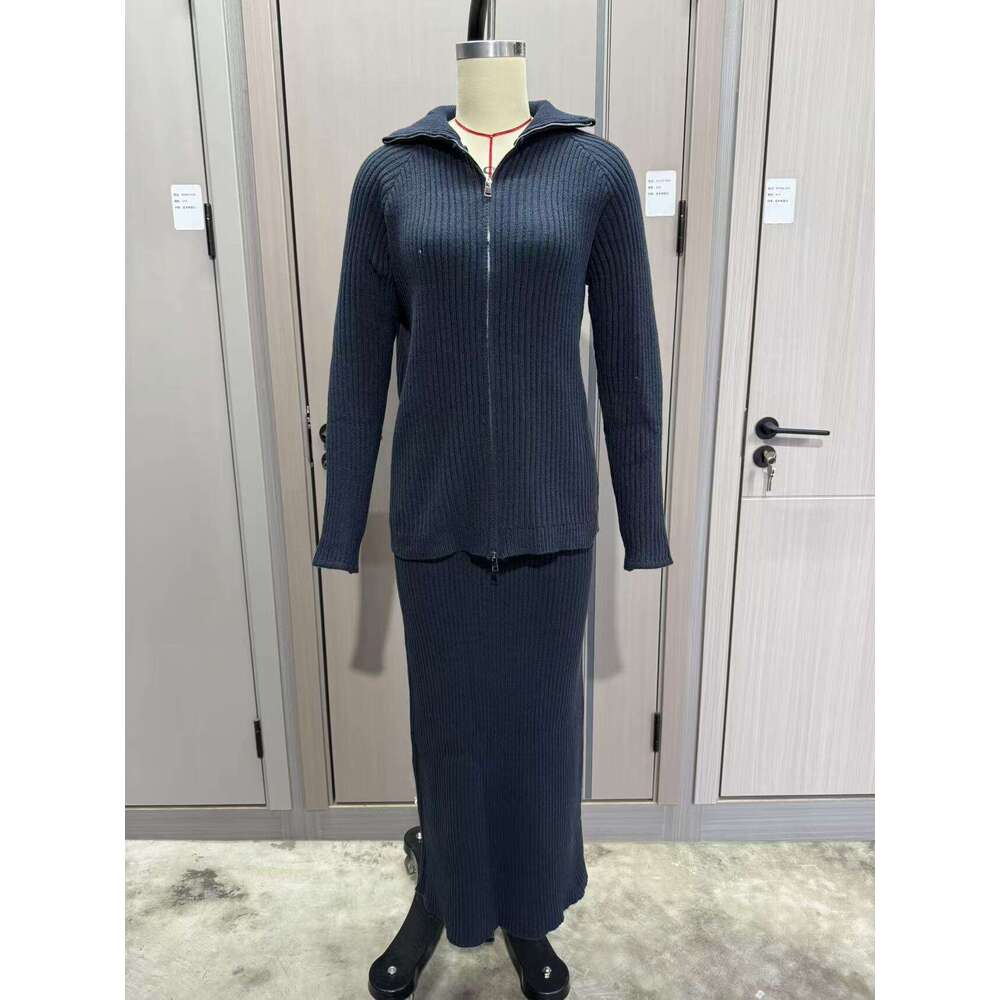 Autumn New Knitted Women's Fashionable Elegant Casual Sweater Set B5