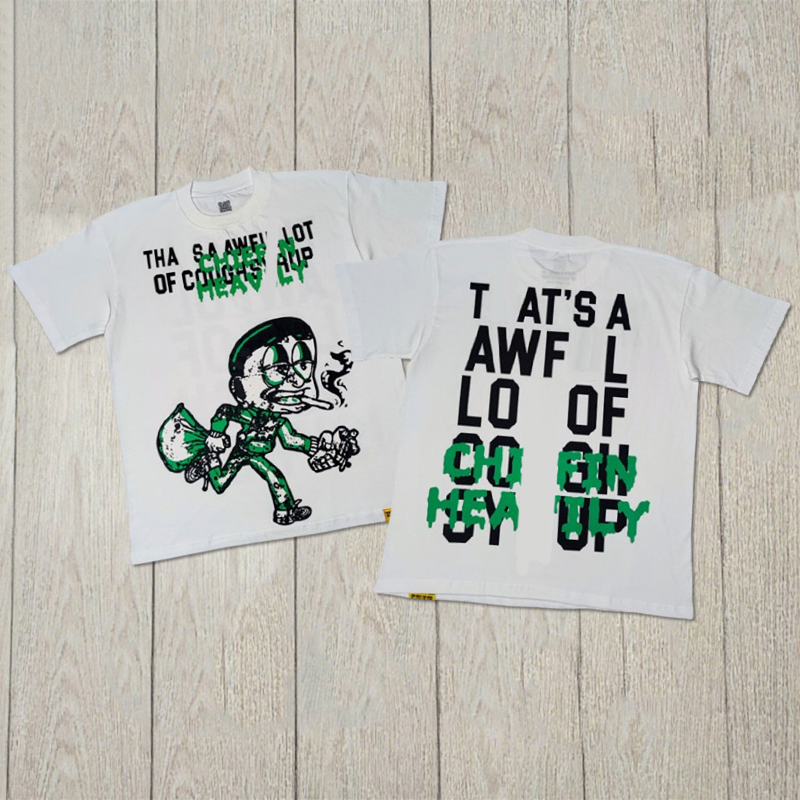 Classic Designer Men Alocs T Shirt Graphic Tee Hip Hop Tshirt Men Young Thug Designer T Shirt Streetwear Shirts Male Cough Syrup Designer Men Luxury T-Shirt Clo