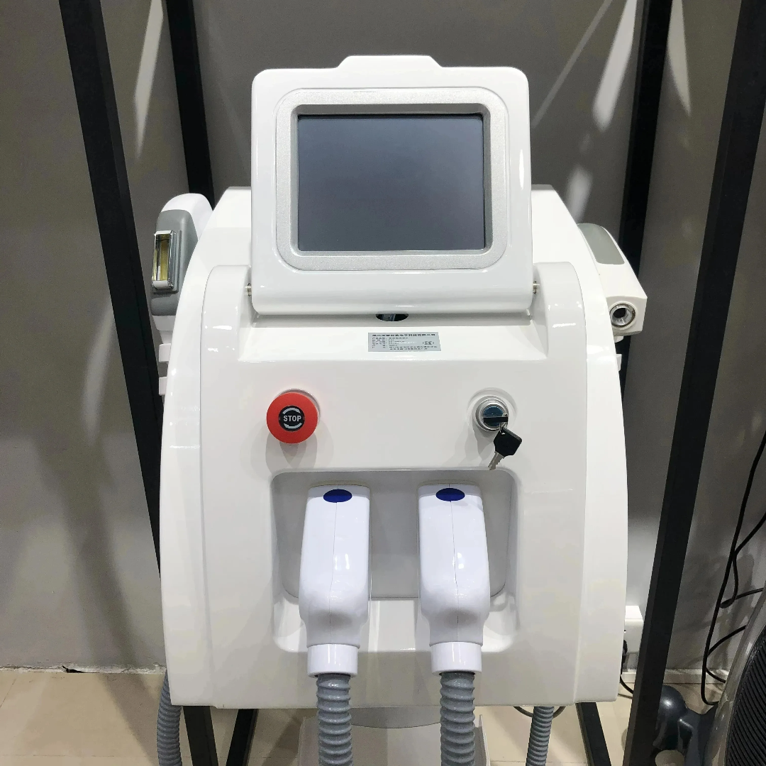 2 In 1 Professional Laser Hair Tatoo Removal Machine IPL OPT Picosecond Laser Device Multifunction Beauty Machine Ice Painless
