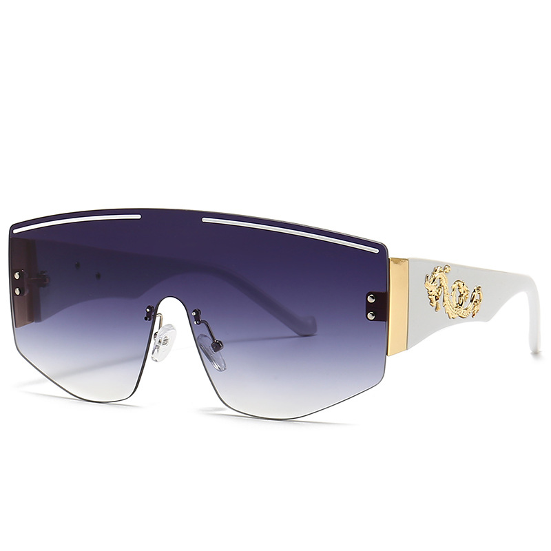 Designer Sunglasses For Women Men Big Frame Sunglasses Luxury Polarized Lens Goggle Pilot PC Frame Oversized UV400 Eyewear Luxury Style Sunglasses DUK