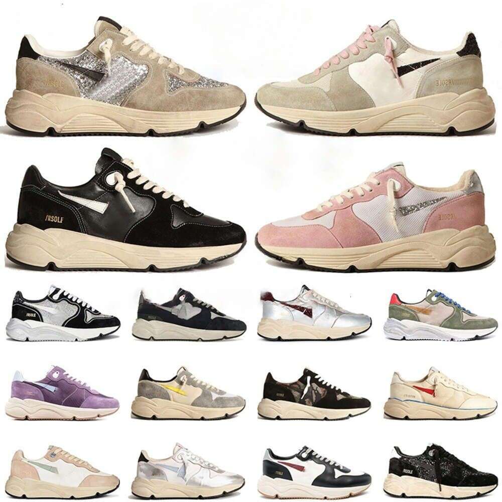 25 new italy brand designer casual shoes women hi star luxury shoe sneakers sequin classic white do old dirty lace up man super star sneakers unisex