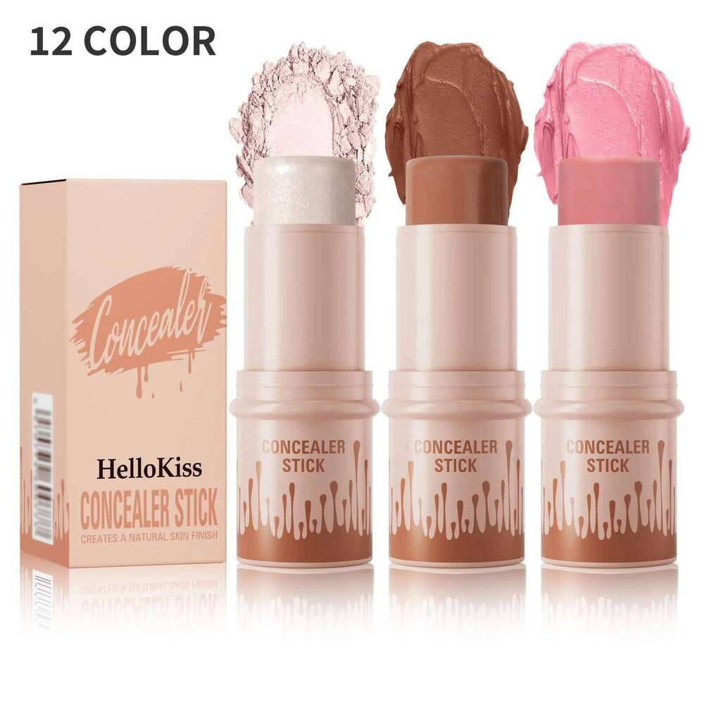 Makeup Face Contouring Bronzer Stick ltifunctional Highlighter Brightening Silkworm Blusher Rouge Cream Modify Concealer Pen X250715
