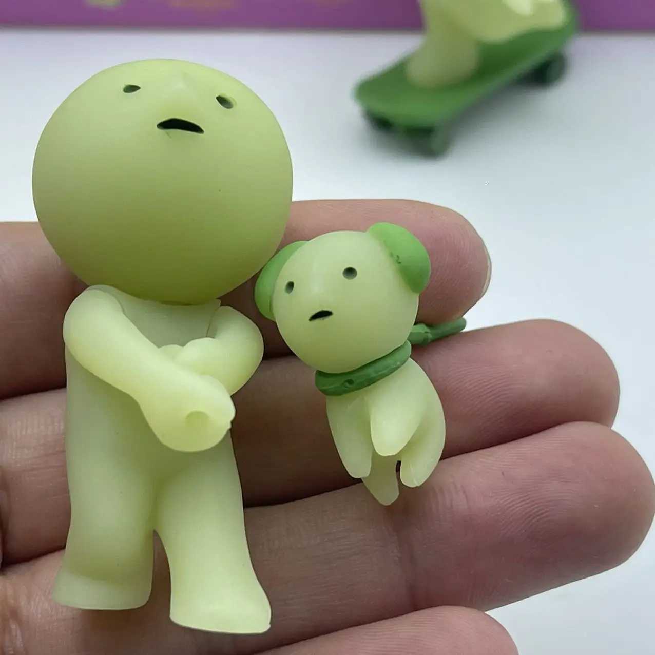New Smiski Sunday Series Blind Box Anime Figure Glow In The Dark Model Doll Desktop Ornament Collection Decor Toys Birthday Gift X250715