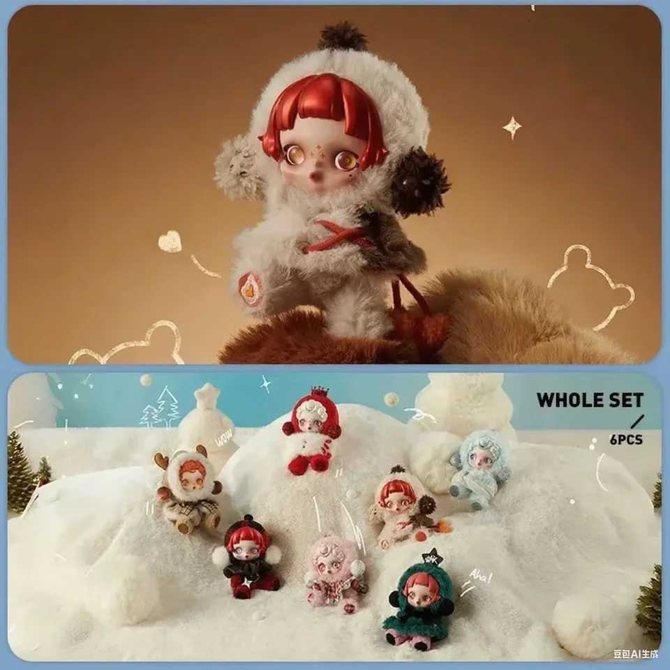 SKULLPANDA Winter Symphony Series Blind Box Toys Mystery Box Mistery Caixa Action Figure Surprise Model Birthday Gift X250715