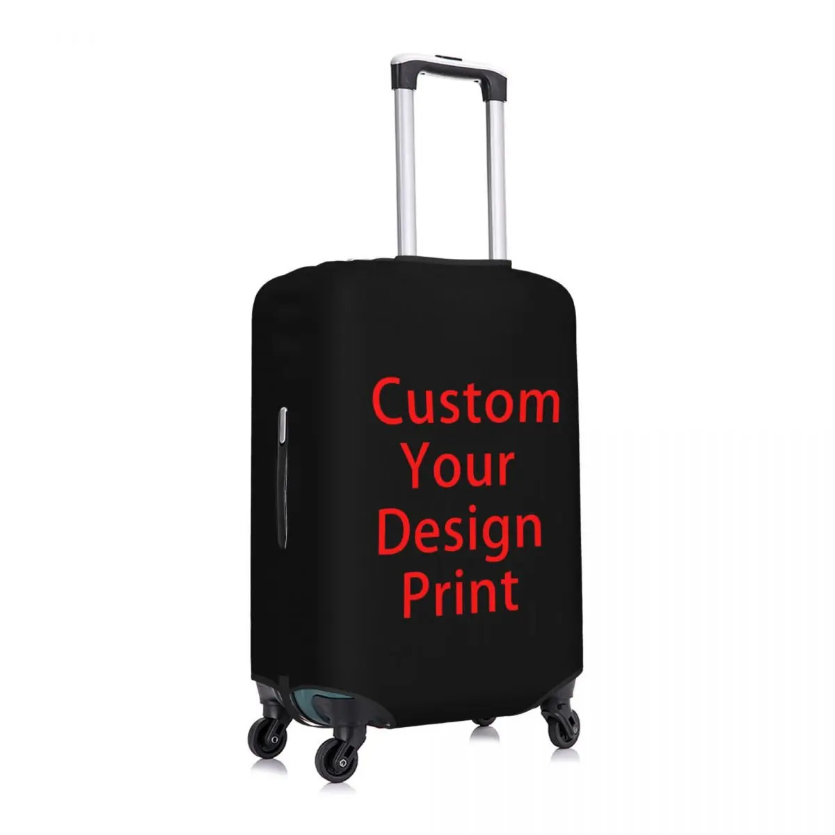 Custom Your Travel Luggage Cover Elastic Customized Printed Suitcase Cover Protector Fit 18-32 Inch 250708