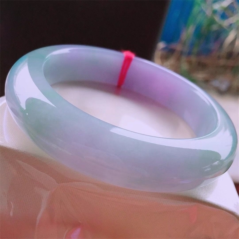Real Natural Jade Ice Green Jade Bracelet Original Certified Fashion Jewelry Girl Bracelet Mascot Holiday Gift 250626