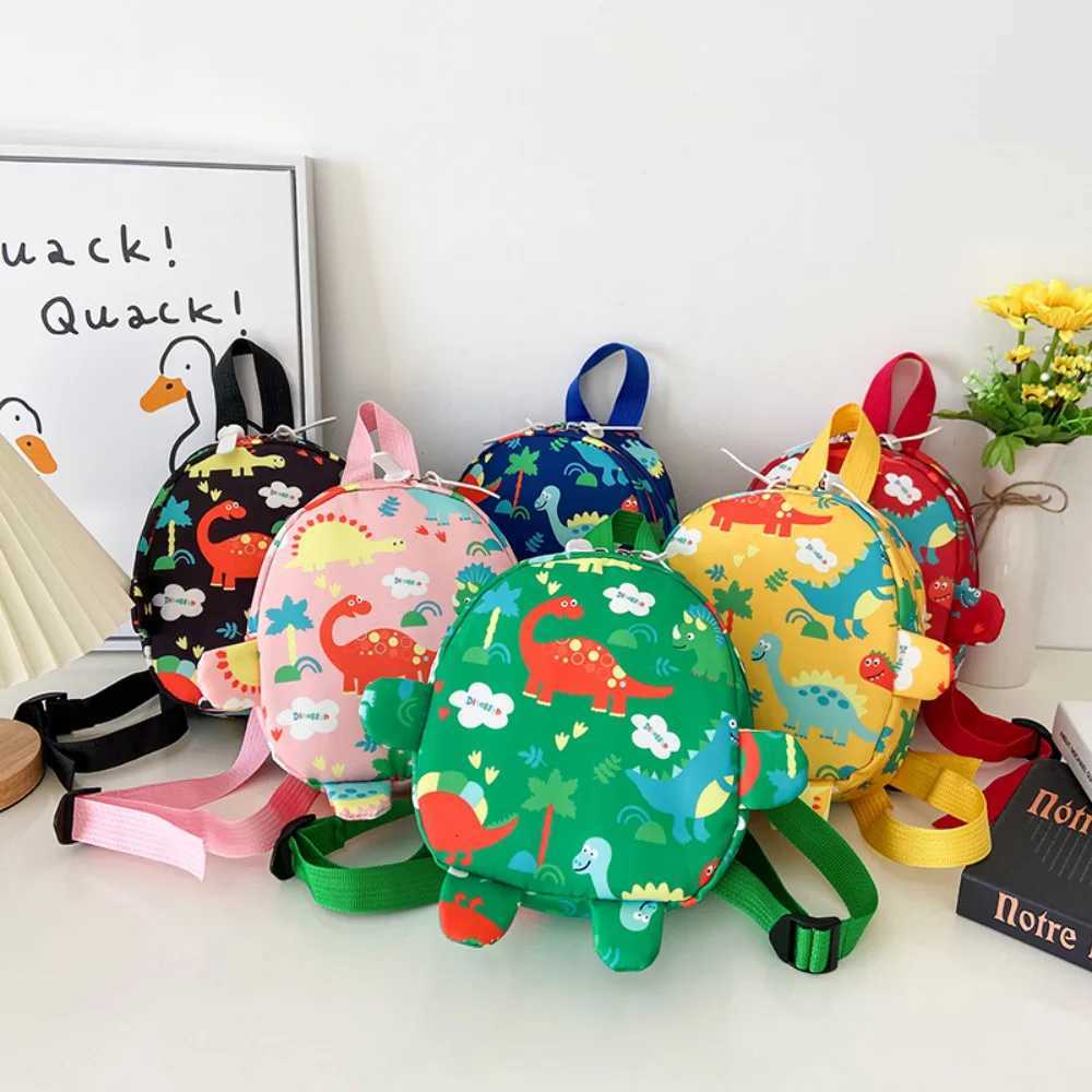 Boys Cute Dinosaur Print School Bag Kindergarten/First Grade Student Backpack Childrens Study Supplies X2507151
