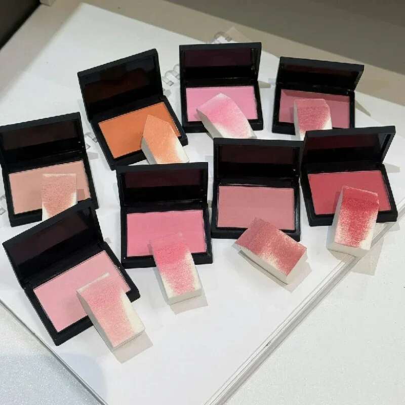 Sweet Orange Blusher Makeup Powder Blush Latte Nude Peach Cheek Face Contour Brighten Lasting Rich Color Rouge Cosmetics X250715