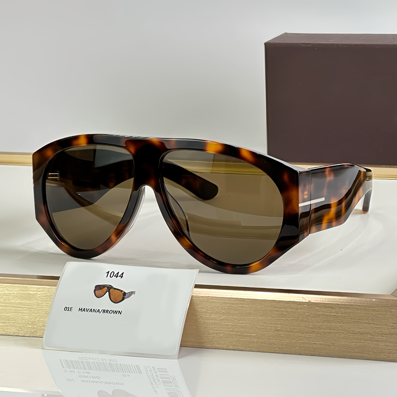 Designer Sunglasses For Women Men Fashion Oversize Frame Eyewear Bronson 1044 Luxury Sunglasses Protection Goggles UV400 Glasses With Box