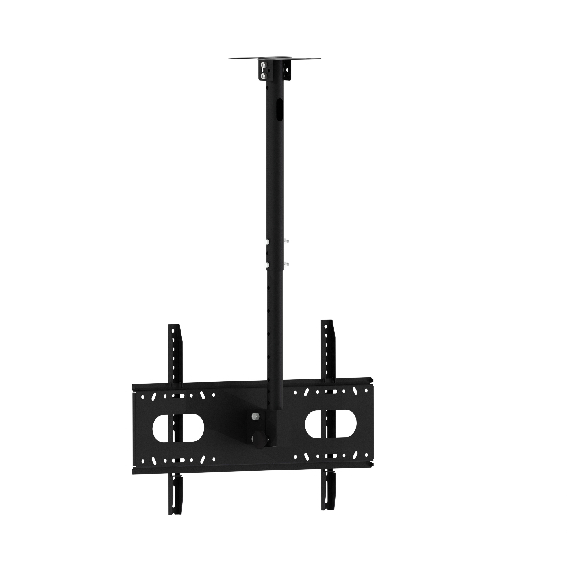 Ceiling TV mount Modern Articulating Ceiling Mounted TV Stand with Rotational Swivel Design 64CL