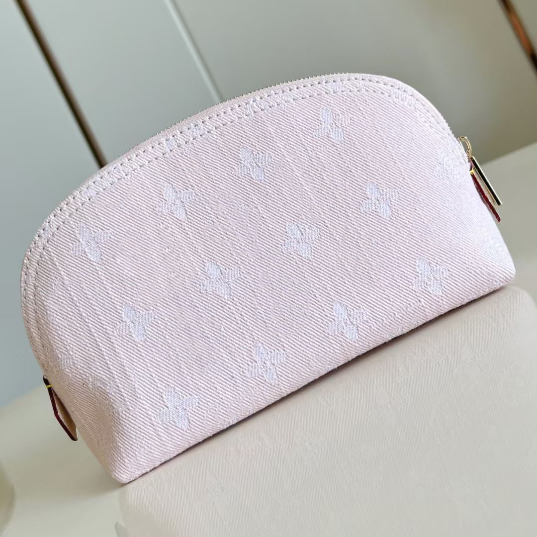 M47515 Cosmetic Bags Women Pink Luxurys Designers Bags Totes Handbag Wallets Messenger Purse Card Holder pouch Travel outdoors 19cm