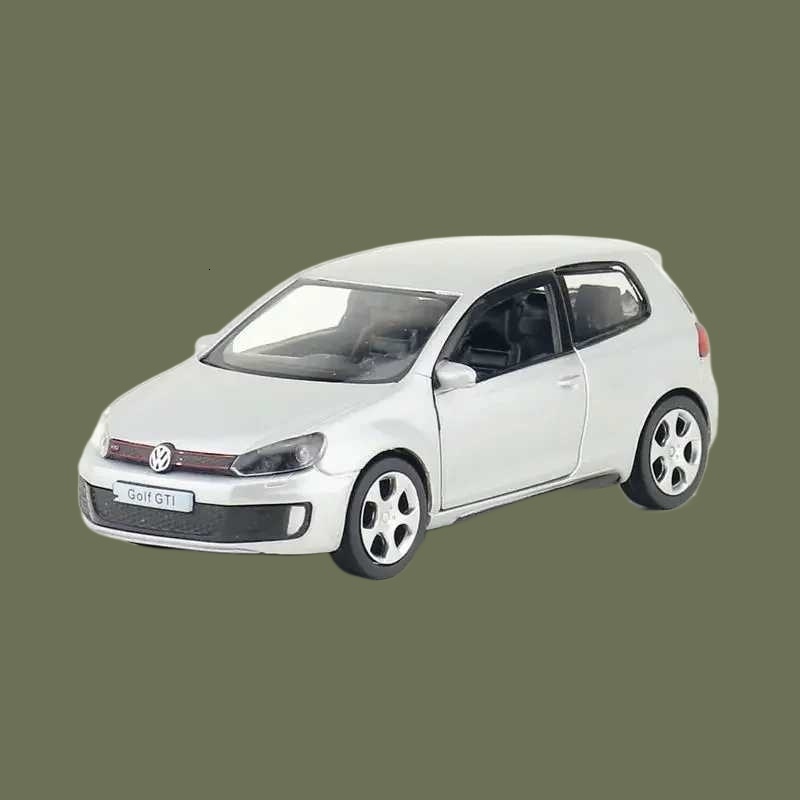 Update Top Quality 1 36 VW 6 Diecasts Car Model To Scale Golf Gti Miniature Alloy Toy Pull Back Vehicle Models For Childrens Giftst250215