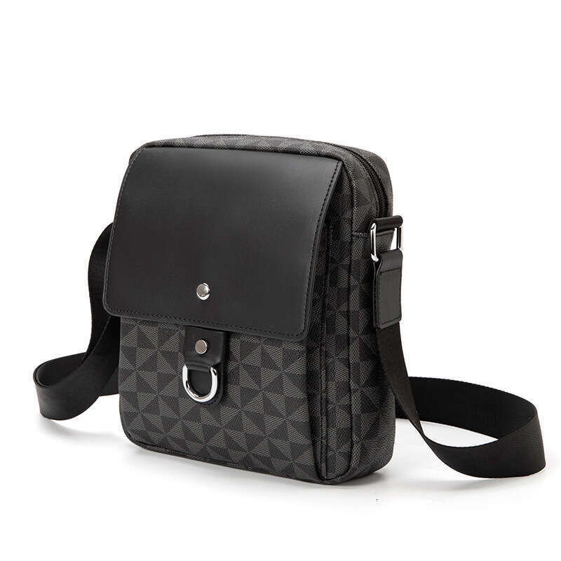 Lacel Urwebin Single Designer Shoulder bags Fashion Printed Vertical Messenger Large Capacity Trendy Elegant Crossbody Men's Bag