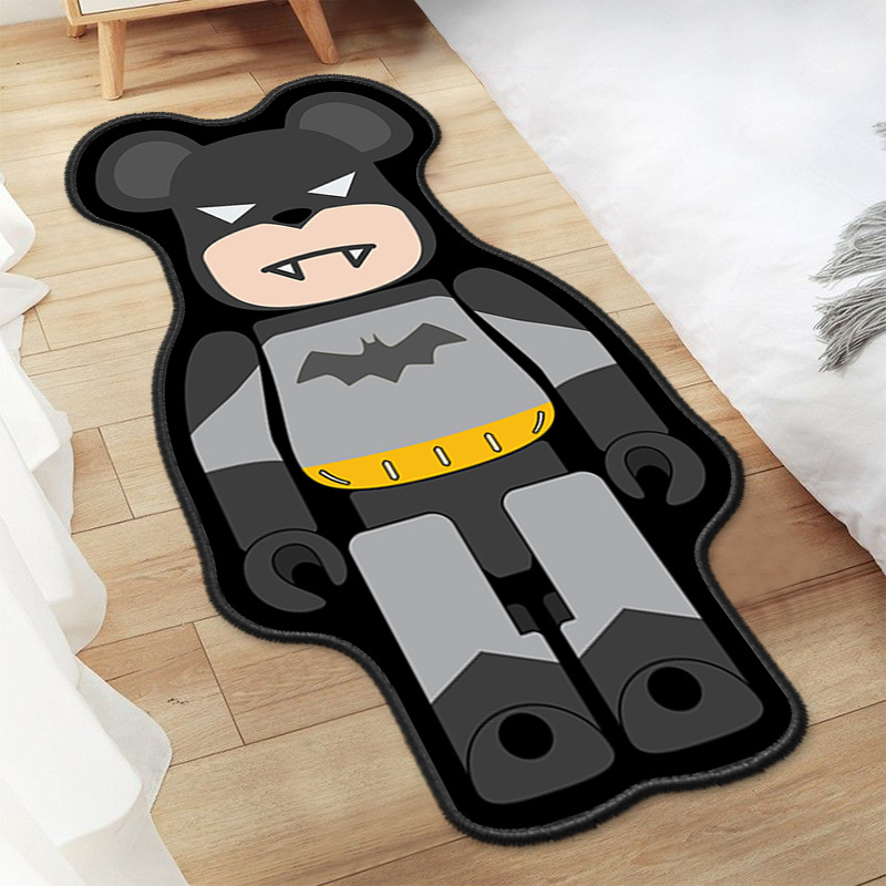 Designer cartoon carpet creative trend bedroom bedside blanket living room floor mat Internet celebrity photo decoration carpet
