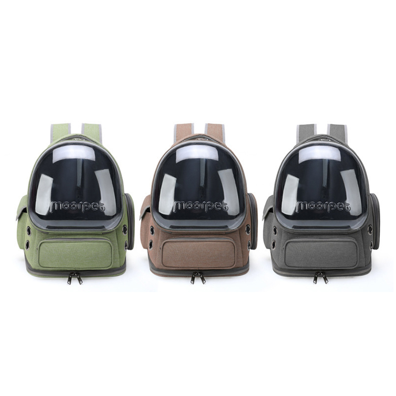 Beni Pet Durable Cat Backpack Style Carrier - Spacious Design with Enhanced Ventilation for Pets