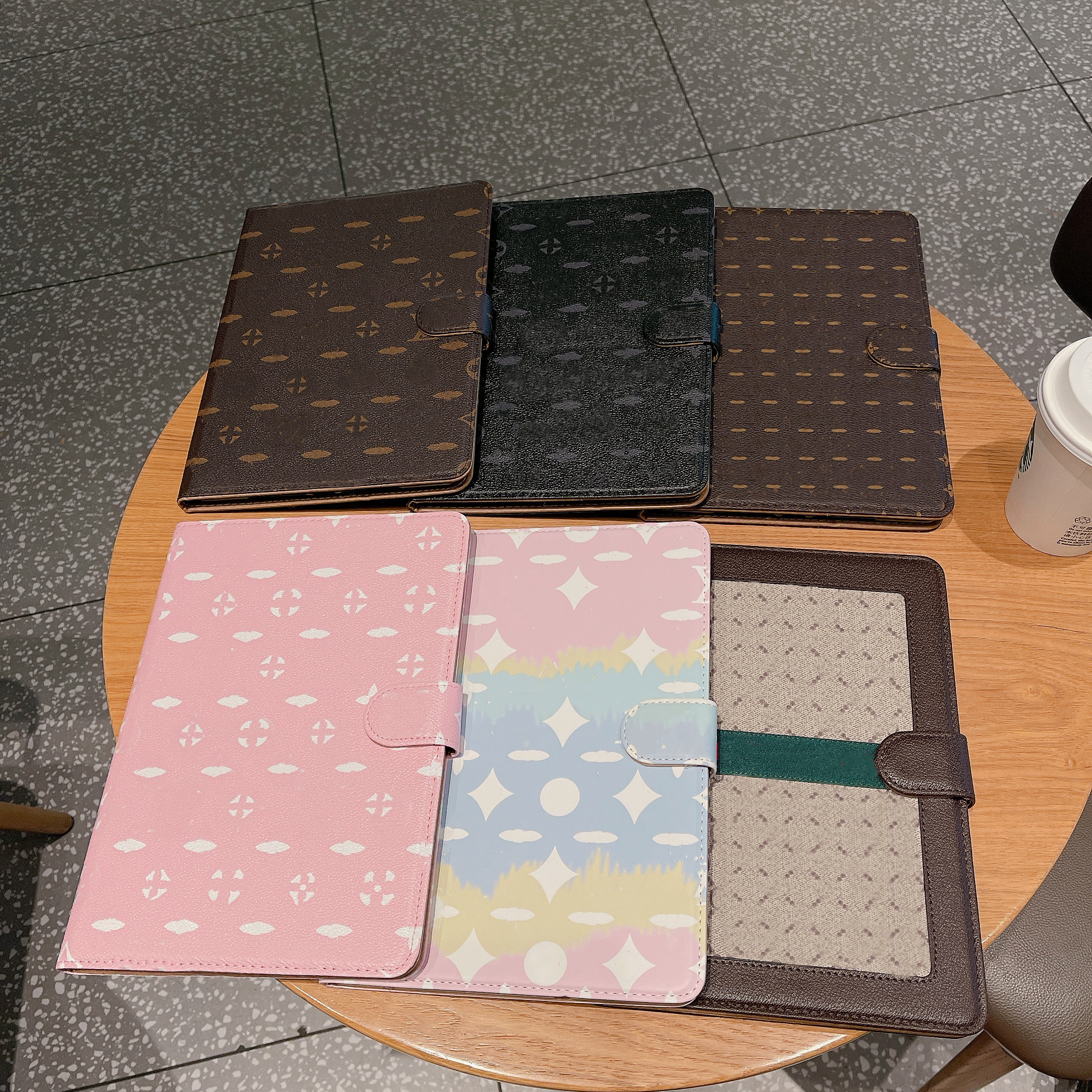 For ipad 10th Gen Case ipadpro 12.9 11 Case iPadPro 13 inch Case ipad Air 11 9th gen 9.7 10.2 10.5 10.9 inch 11 Air 5 iPad Mini 6 4 5 Case Fashion Leather iPad Case Card Holder