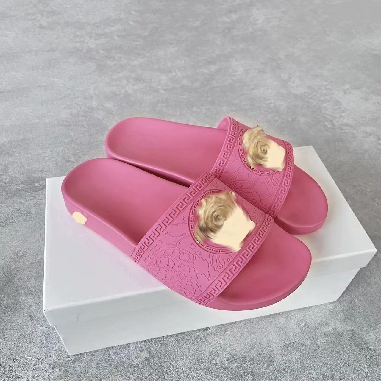 Luxurys Designer Slippers New Fashion Classics Sandal Shoe Mu Mens Womens Sanda Sliders Slipper Summer Platform Flat Slide35-46 box11