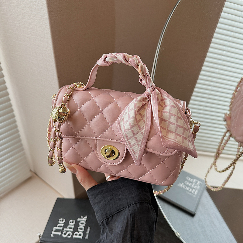 Luxury Brand Designer Bag Xiaoxiangfeng Flap Soft Leather Handbag For Women 2025 Summer Fashion Versatile Quilted Chain Shoulder Crossbody Bag Trendy