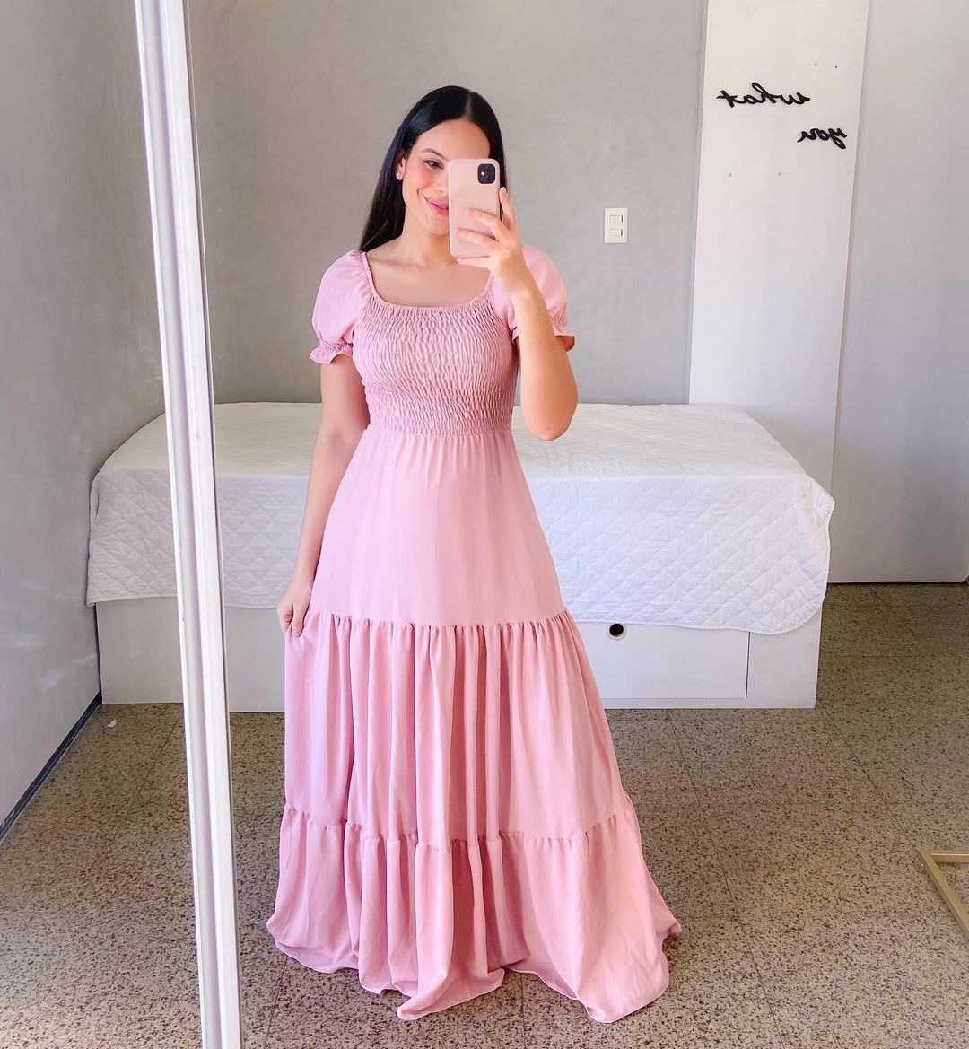 CL8200 New Spring and Summer Women's Dress One Shoulder Floral Off Shoulder Long Color Fairy Dress