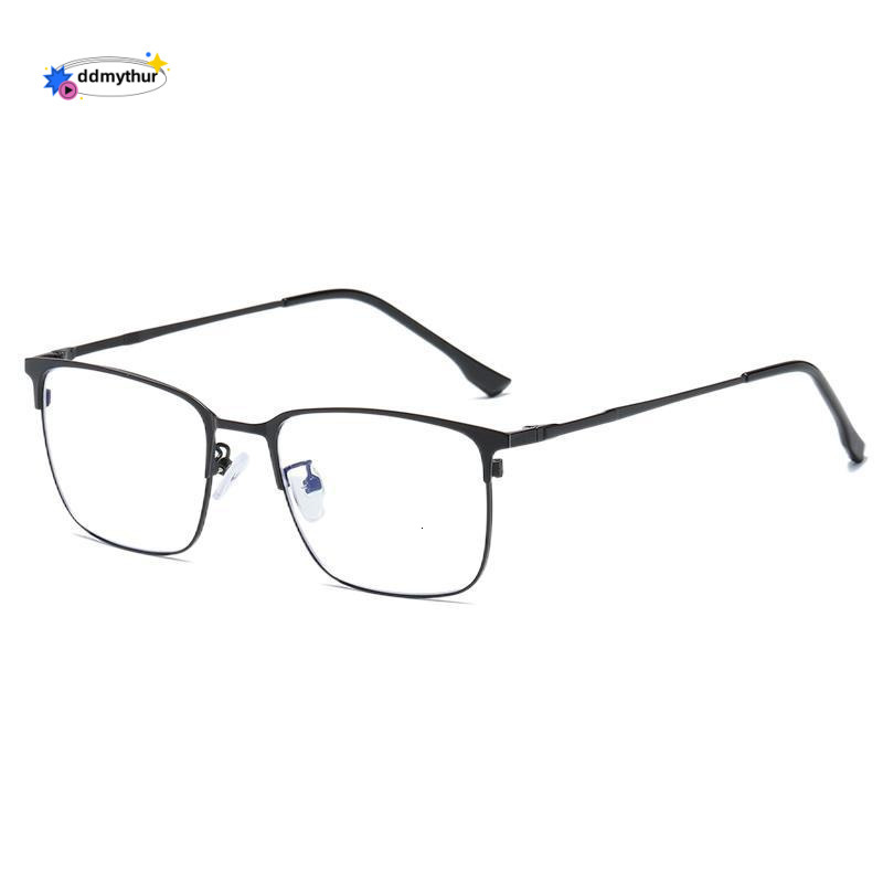 New Photosensitive Unisex Versatile Avant-Garde Street Style Anti-Blue Light Non-Prescription Glasses UV Protection ddmythur