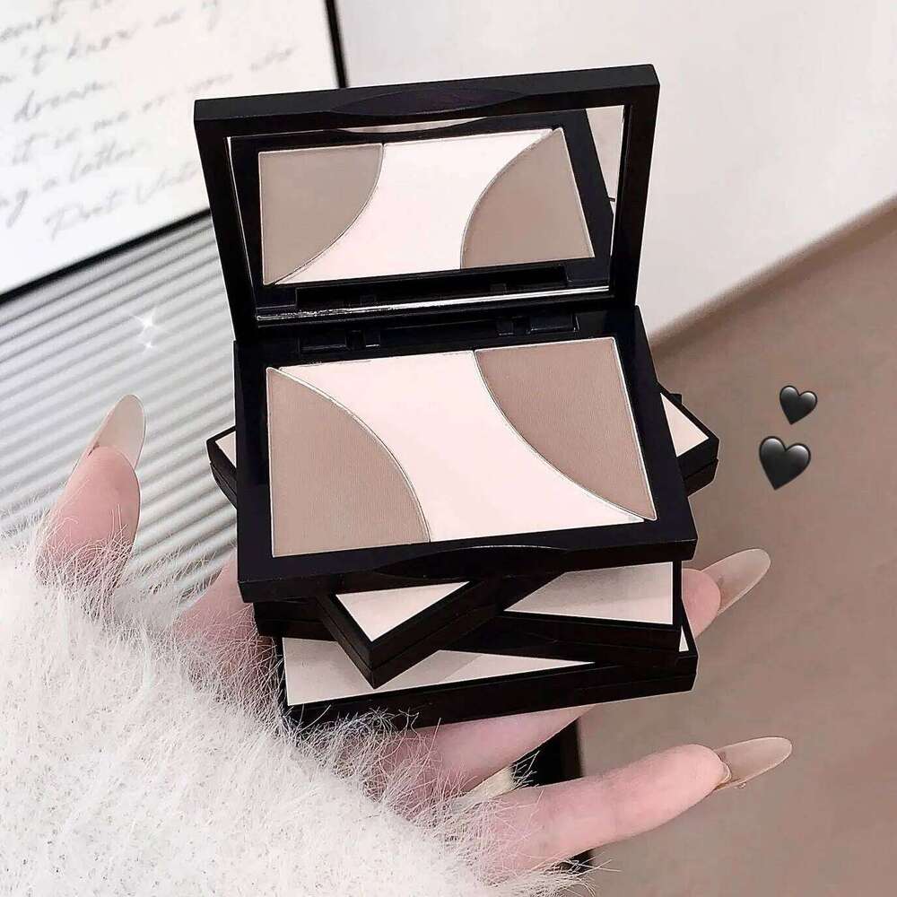 Kakashow Three-color Nose Shadow Contouring Highlight All-in-one Palette X250715