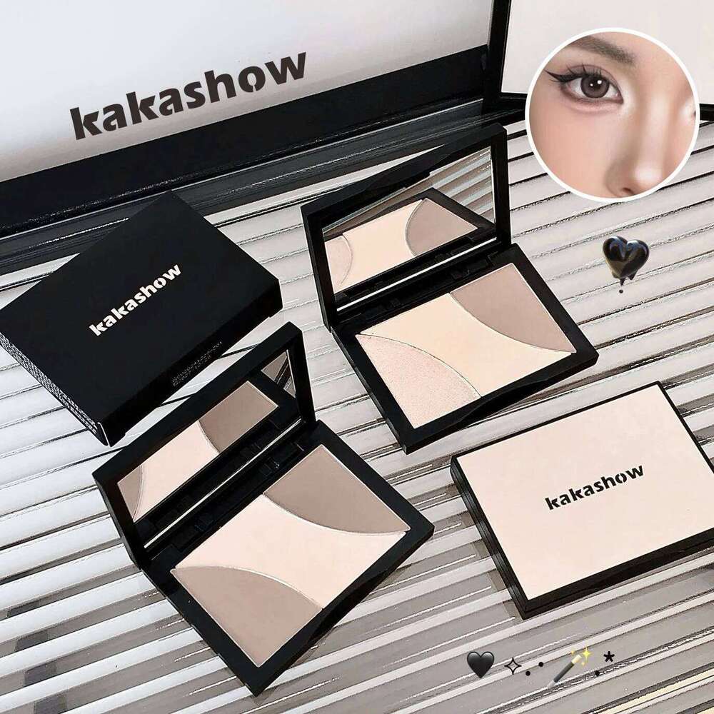 Kakashow Three-color Nose Shadow Contouring Highlight All-in-one Palette X250715