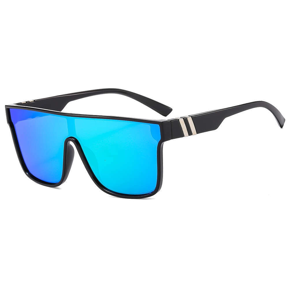 DHsunglasses Fashion Cycling Glasses Men Outdoor Sports One-piece Real Film Colorful Sunglasses for Women