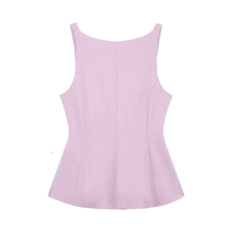 TRAFZA Spring New Round Neck Loose Base Shirt With Bowknot For Women B5