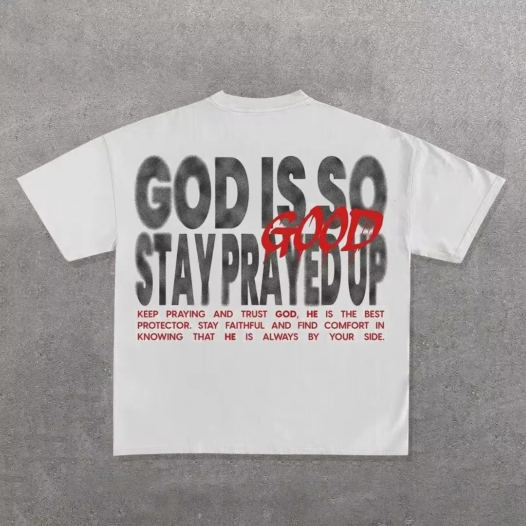 Streetwear Hip Hop Harajuku Y2k T Shirt Mens Graphic Print Oversized Cotton Round Neck TShirt Gothic Short Sleeve Tops y250704