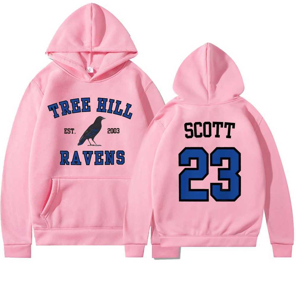 TR HILL RAVENS Hoodie One Tr Hill Nathan Scott 23 Hooded Sweatshirt North Carolina Tv Show Trendy Hoodies Oth Fans Gifts X2507151