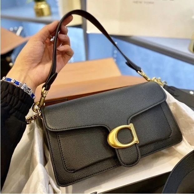 Designer Bag Luxury Leather Shoulder Bag for Women, Fashion Flap Crossbody Bag, Multi-color Metallic (Rose Gold/Champagne), Daily & Commuting Outfit, Free Shipping