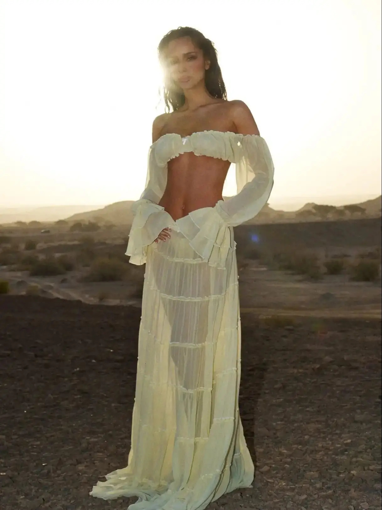 Skirt Set Women A Line Skirt High Waist Beach Skirt Bandage Super Short Top Summer Beach Holiday Party Bathing Suit 250711