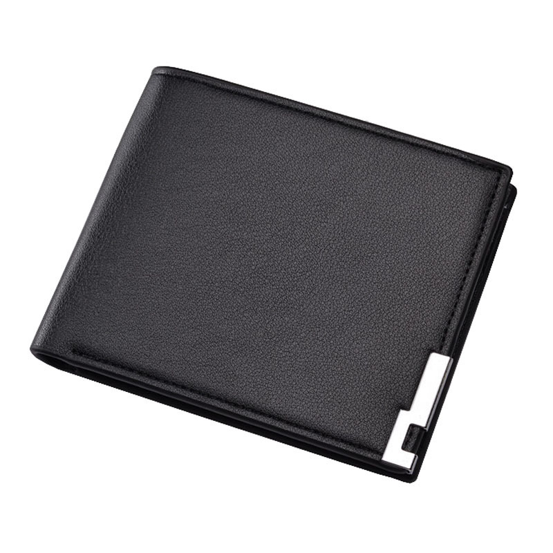 Coin Purse Popular Space-saving Wallet Purse Faux Leather Men Handbag