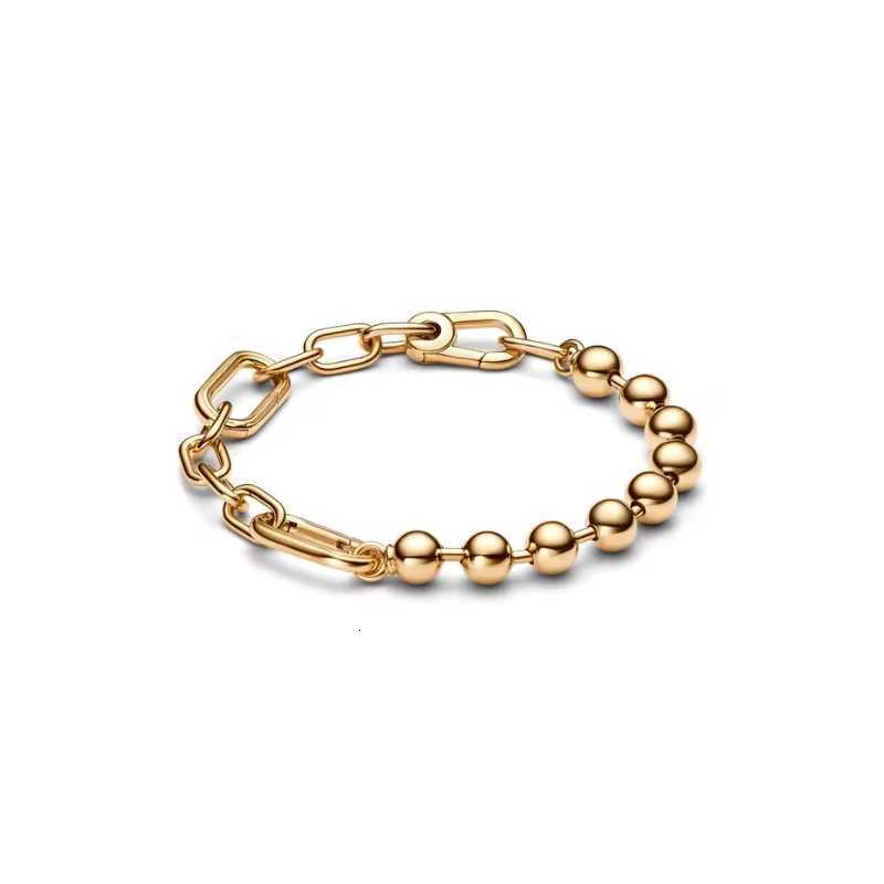 2025 Hot 925 Sterling Silver Original Me Bracelet Fit Brand Me Charm Beads Fashion Round Beads Womens Bracelet Jewelry XJ250715