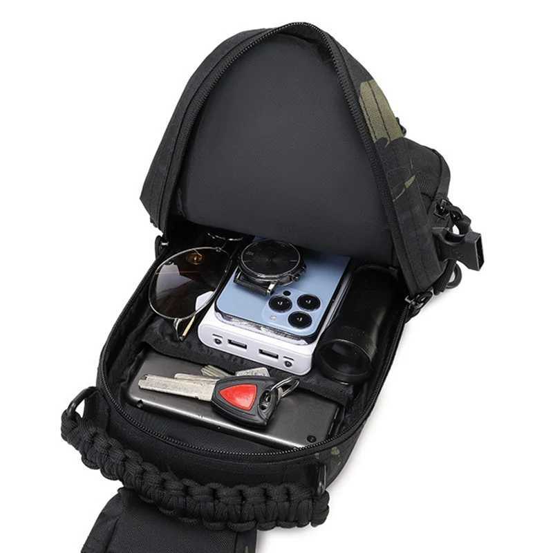 Camping Bag Tactical Backpack for Men Sport Shoulder Outdoor Hiking Climbing Cycling Fishing Travel MOLLE Sling Fanny Pack
